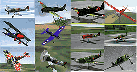 Flying model simulator vista